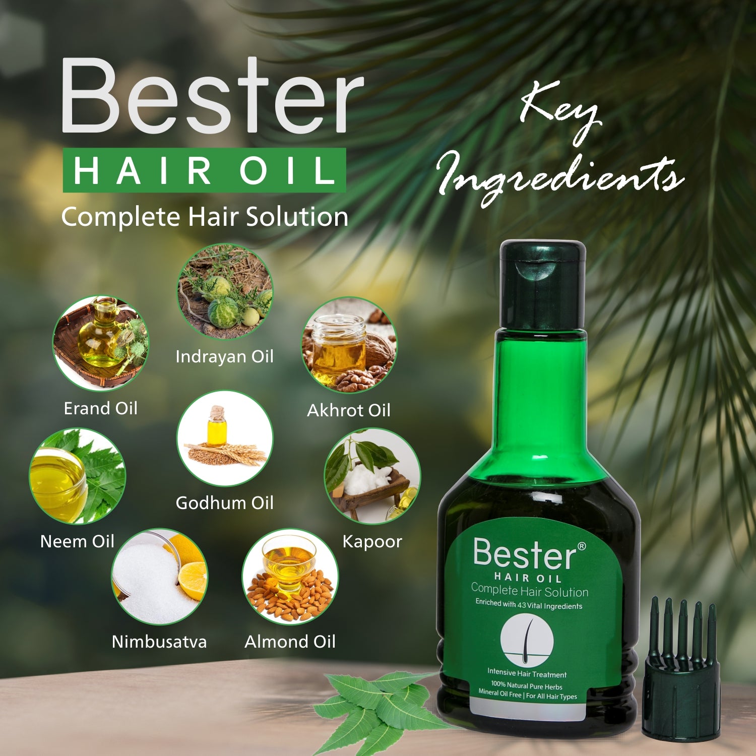 Bester Hair Oil (100 ml) Bester Hair Oil (100 ml)