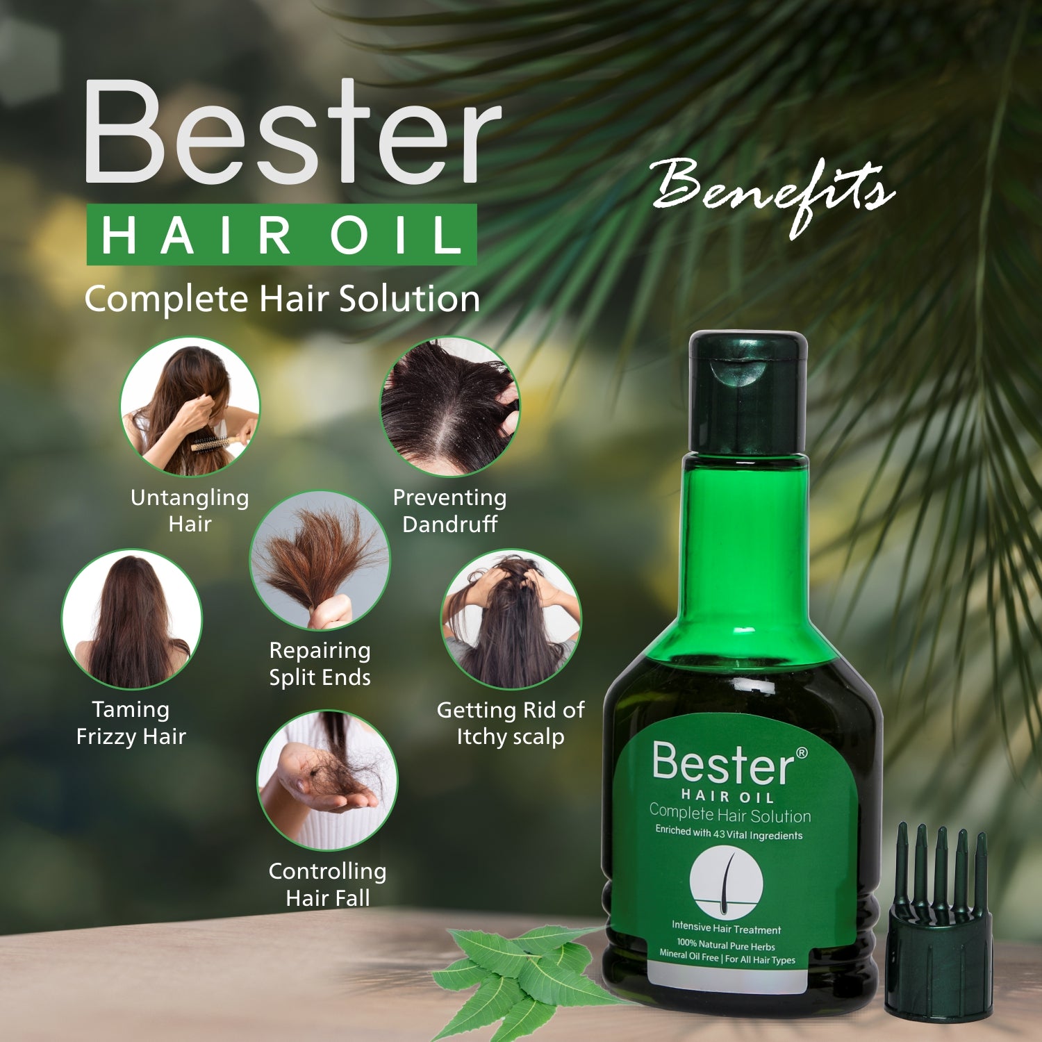 Bester Hair Oil (100 ml) Bester Hair Oil (100 ml)