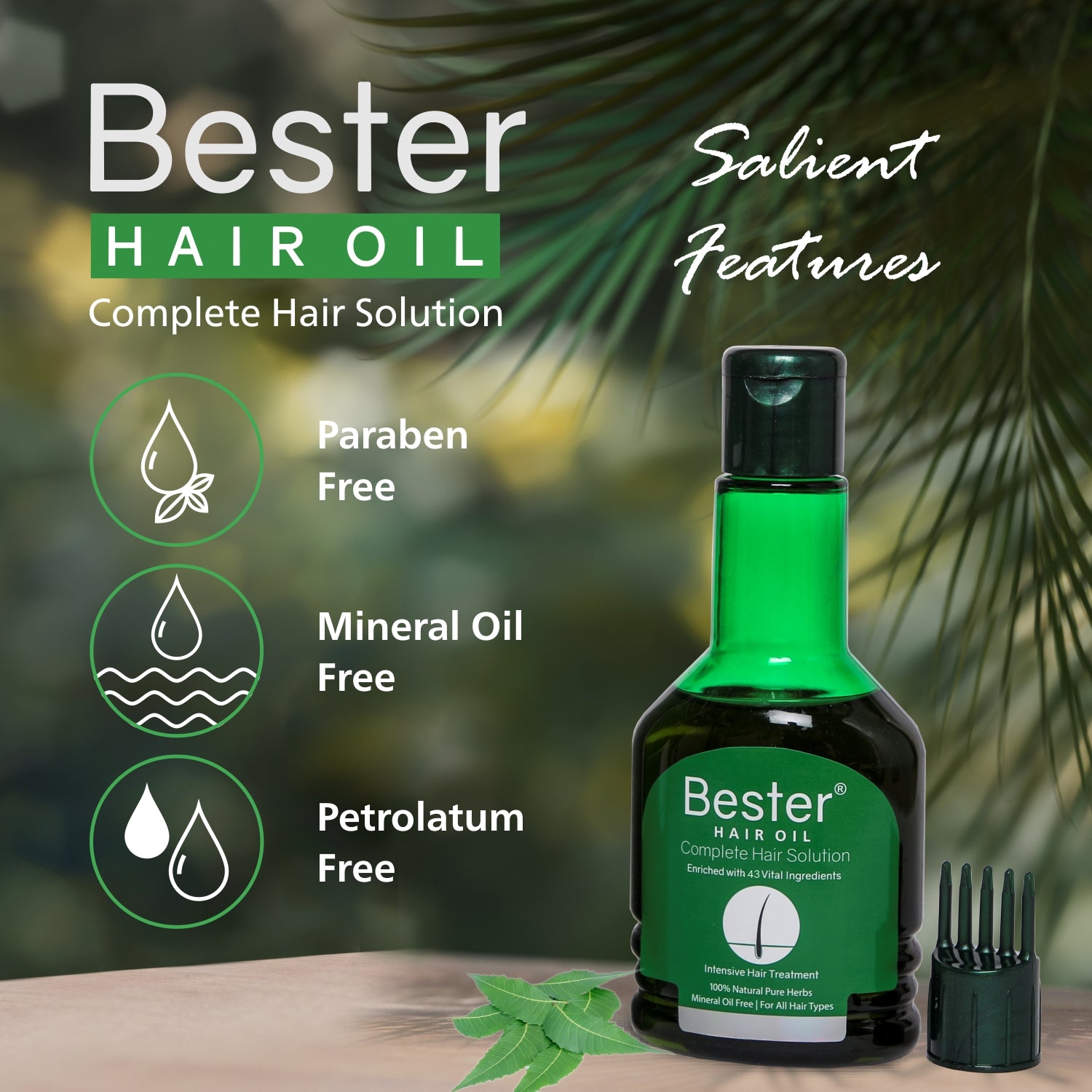 Bester Hair Oil (100 ml) Bester Hair Oil (100 ml)