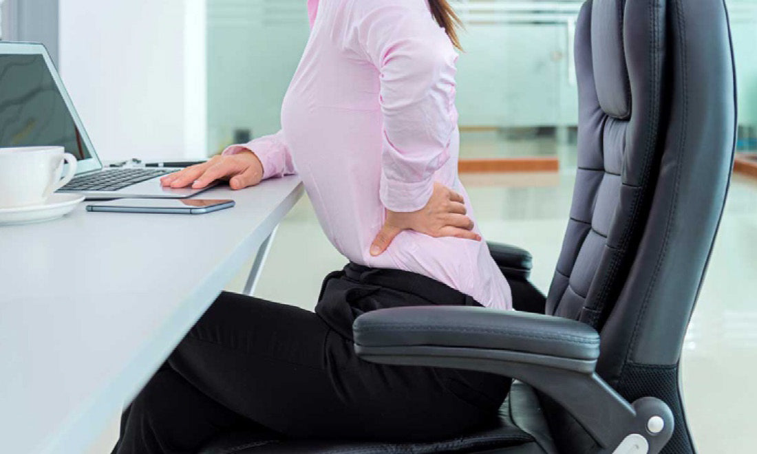 How to deal with back pain from sitting too long?