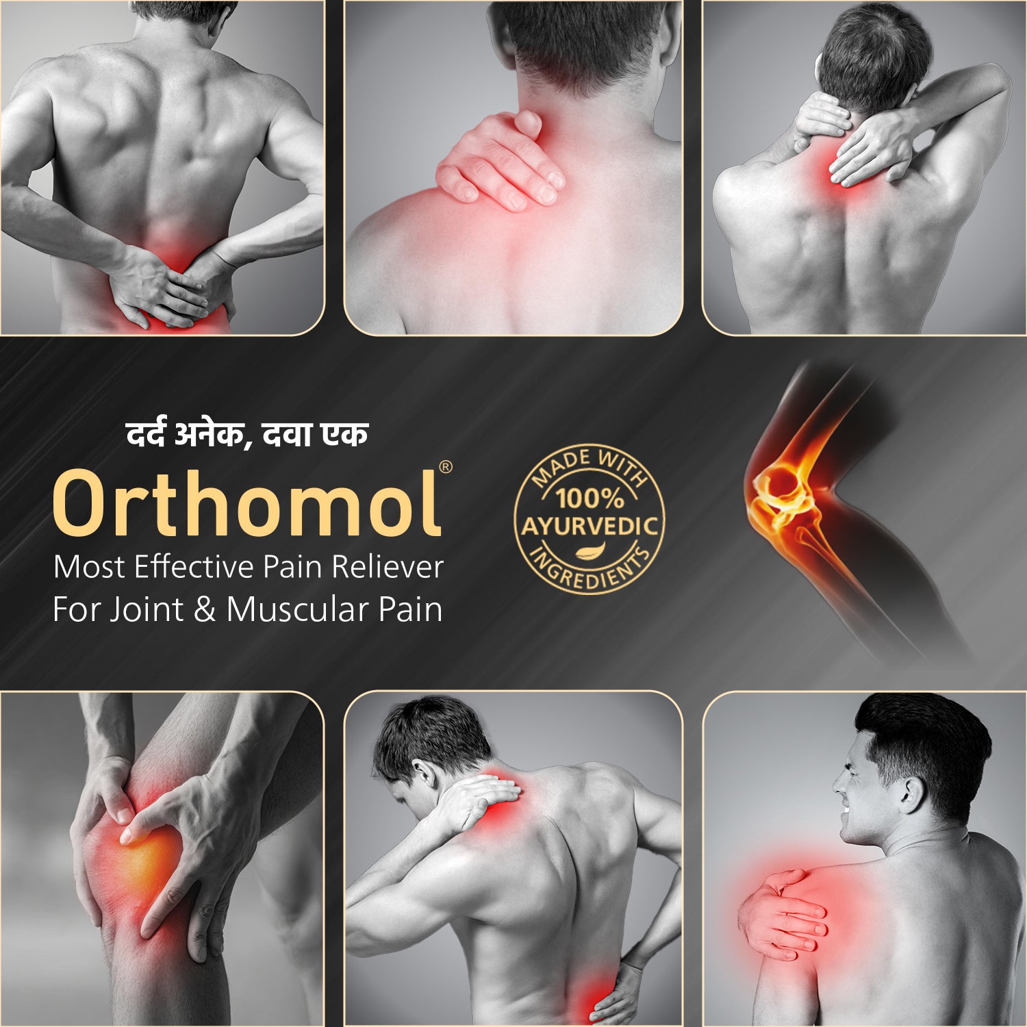 Orthomol Ayurvedic Pain Relief Oil (100 ml)