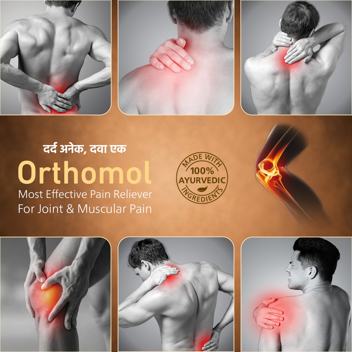 Orthomol Ayurvedic Pain Relief Spray (55 gm)