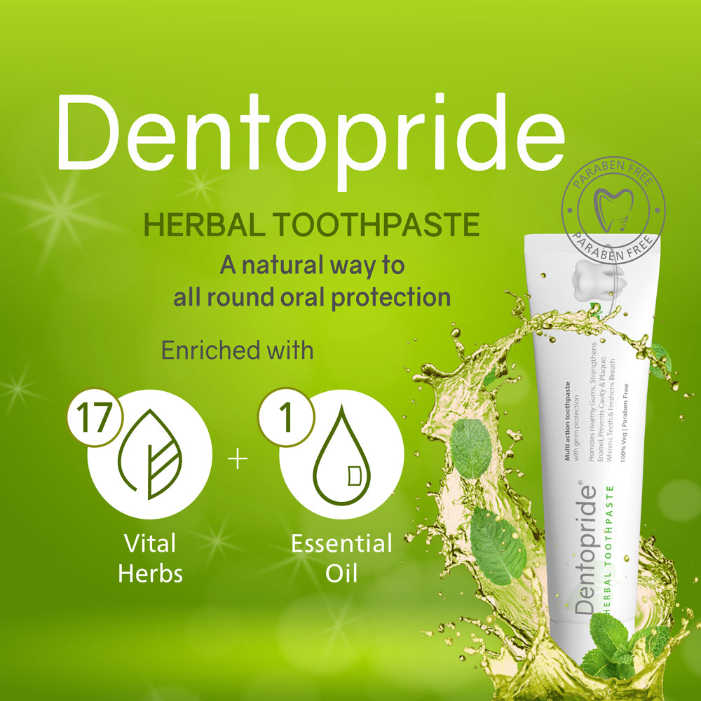 Dentopride Herbal Toothpaste (100 gm)