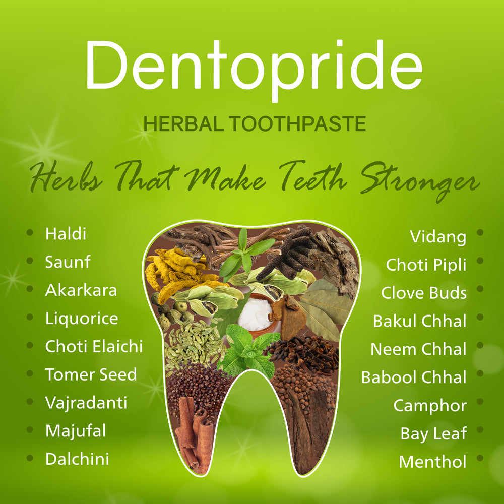Dentopride Herbal Toothpaste (100 gm)