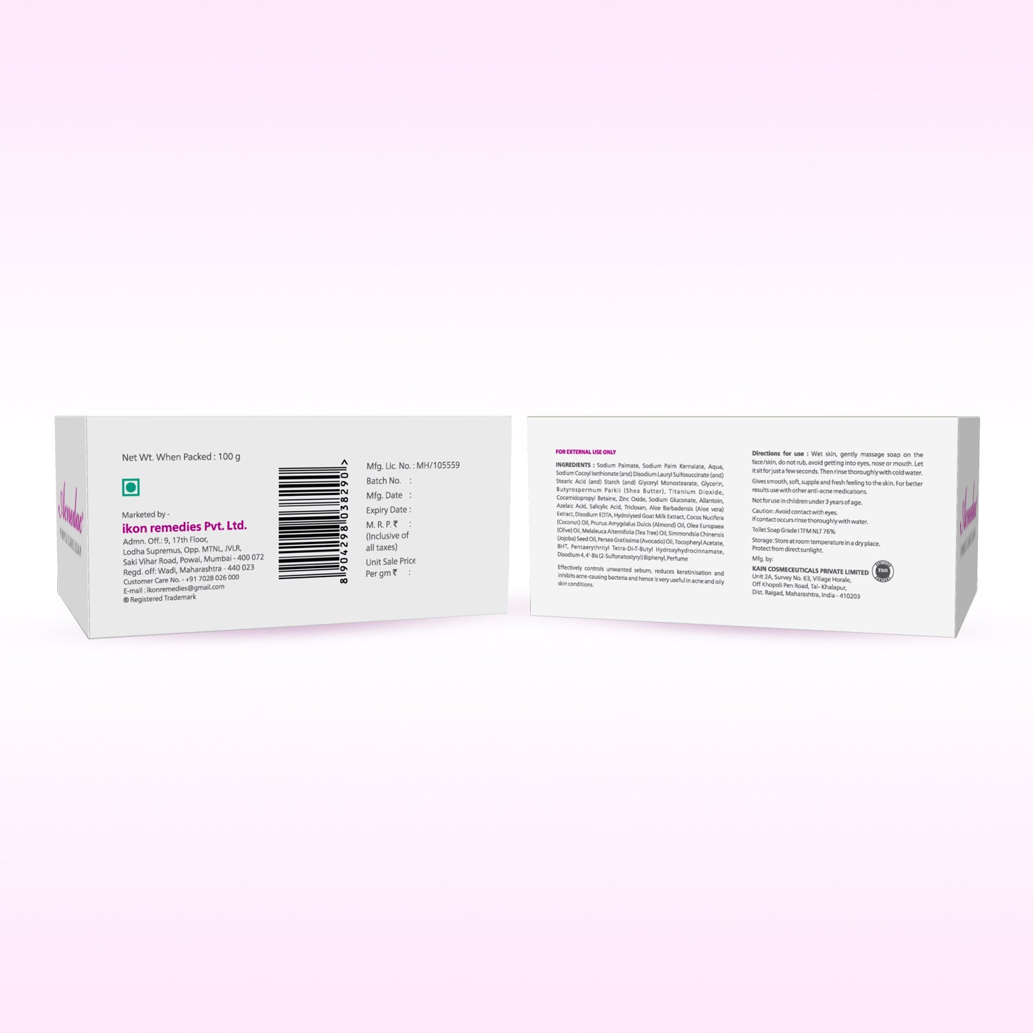 Acnedac Pimple Care Soap (100 gm)