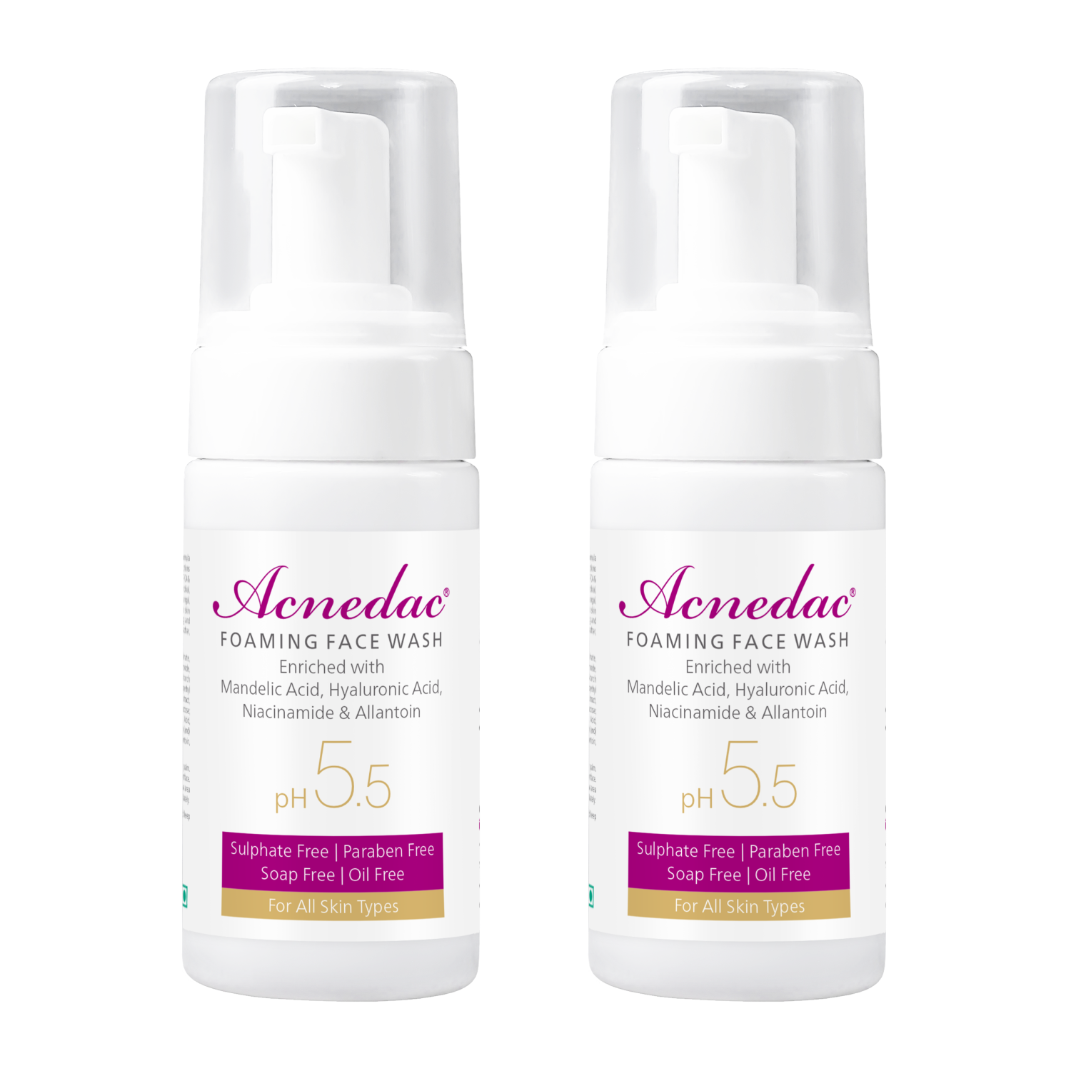 Acnedac Anti Acne & Anti Pimple Foaming Face Wash (100 ml)