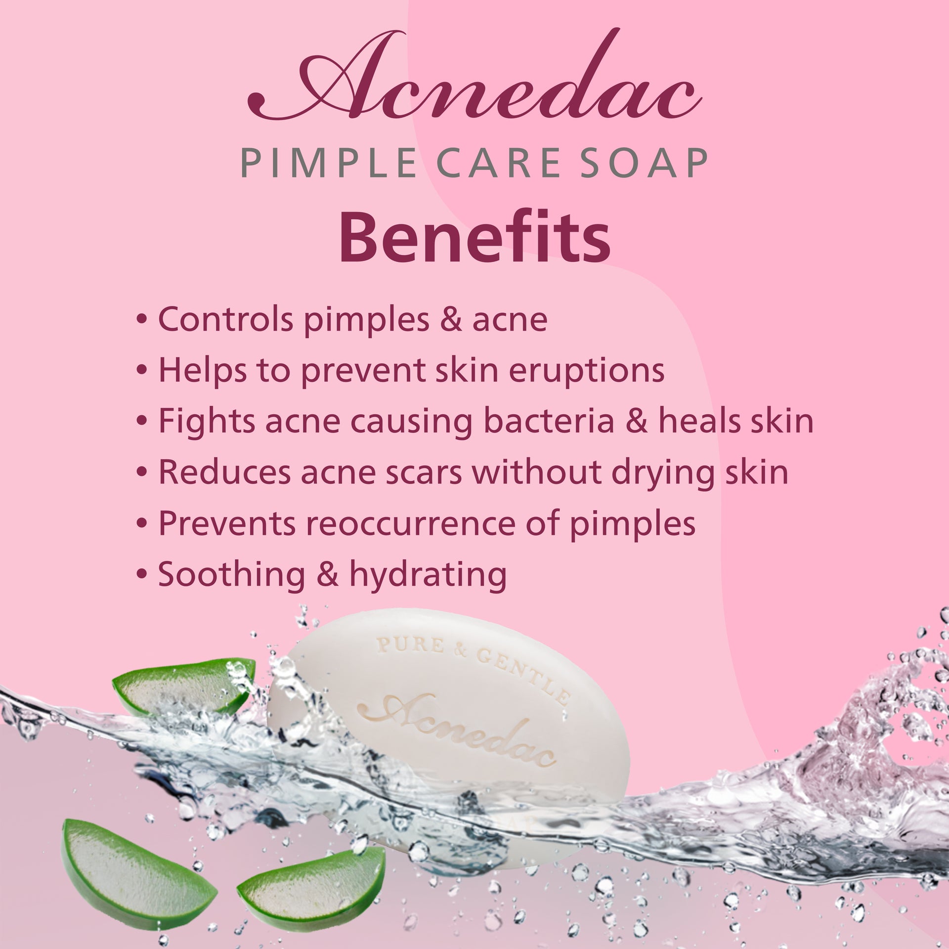 Acnedac Pimple Care Soap (100 gm)