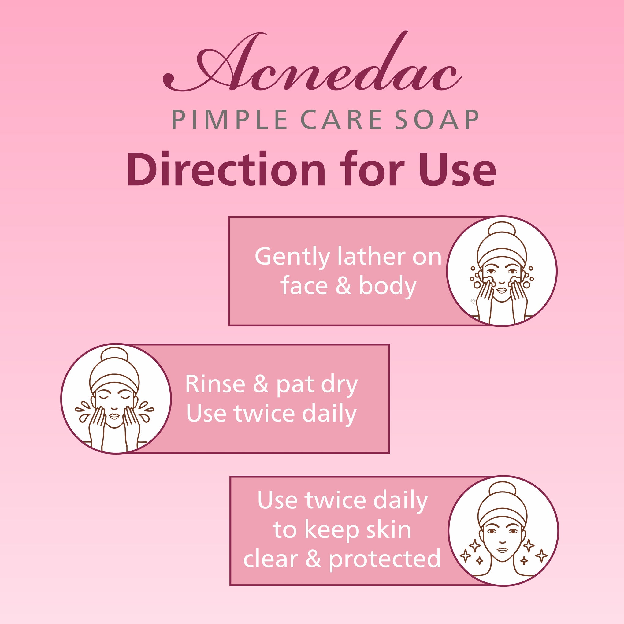 Acnedac Pimple Care Soap (100 gm)