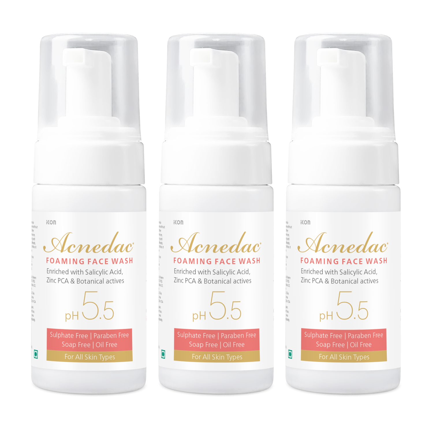 Acnedac Anti Acne & Anti Pimple Foaming Face Wash (100 ml)