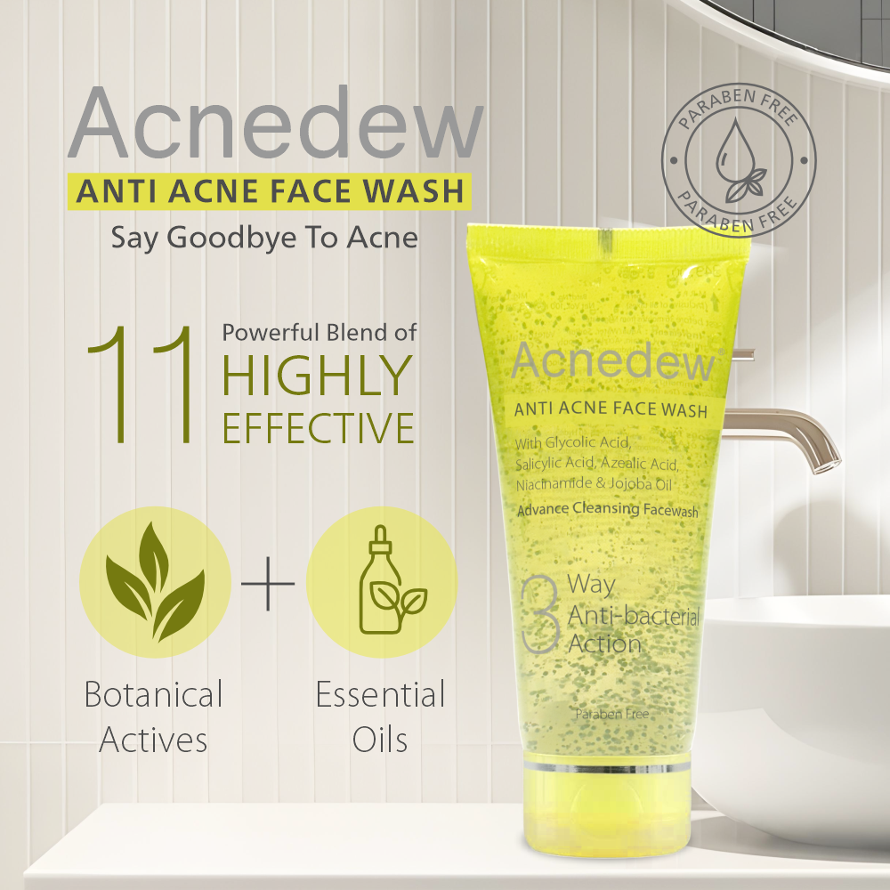 Acnedew Anti Acne Face Wash (100 ml)