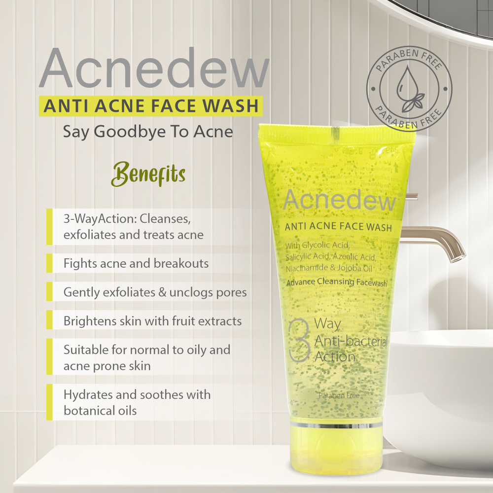 Acnedew Anti Acne Face Wash (100 ml)