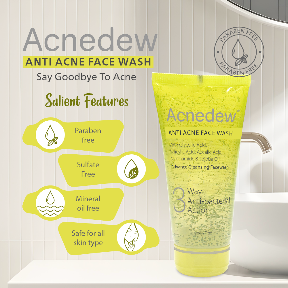 Acnedew Anti Acne Face Wash (100 ml)