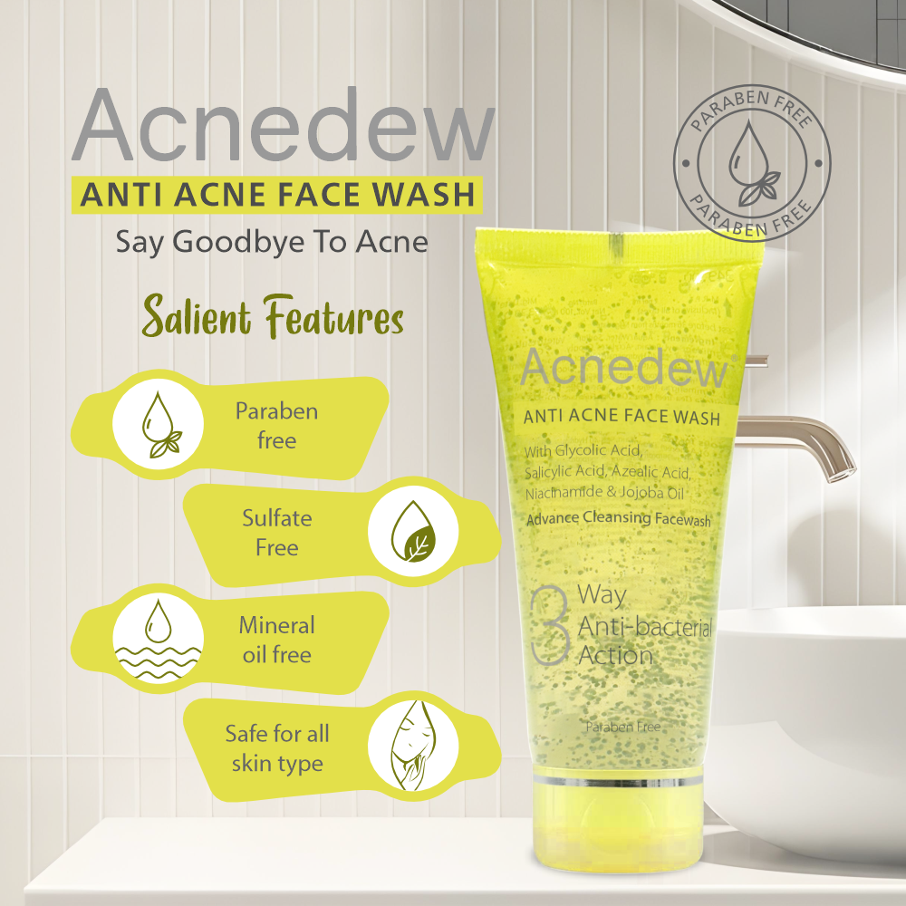 Acnedew Anti Acne Face Wash (100 ml)