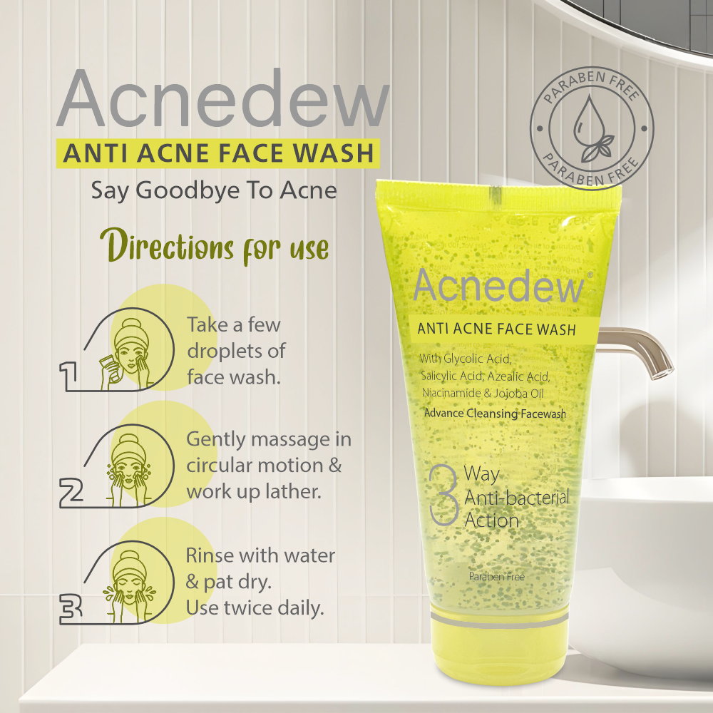 Acnedew Anti Acne Face Wash (100 ml)