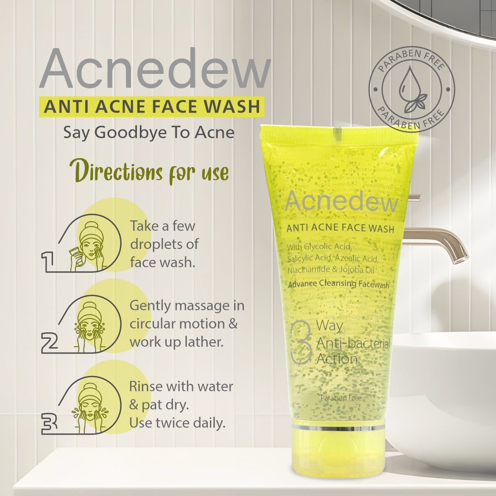 Acnedew Anti Acne Face Wash (100 ml)