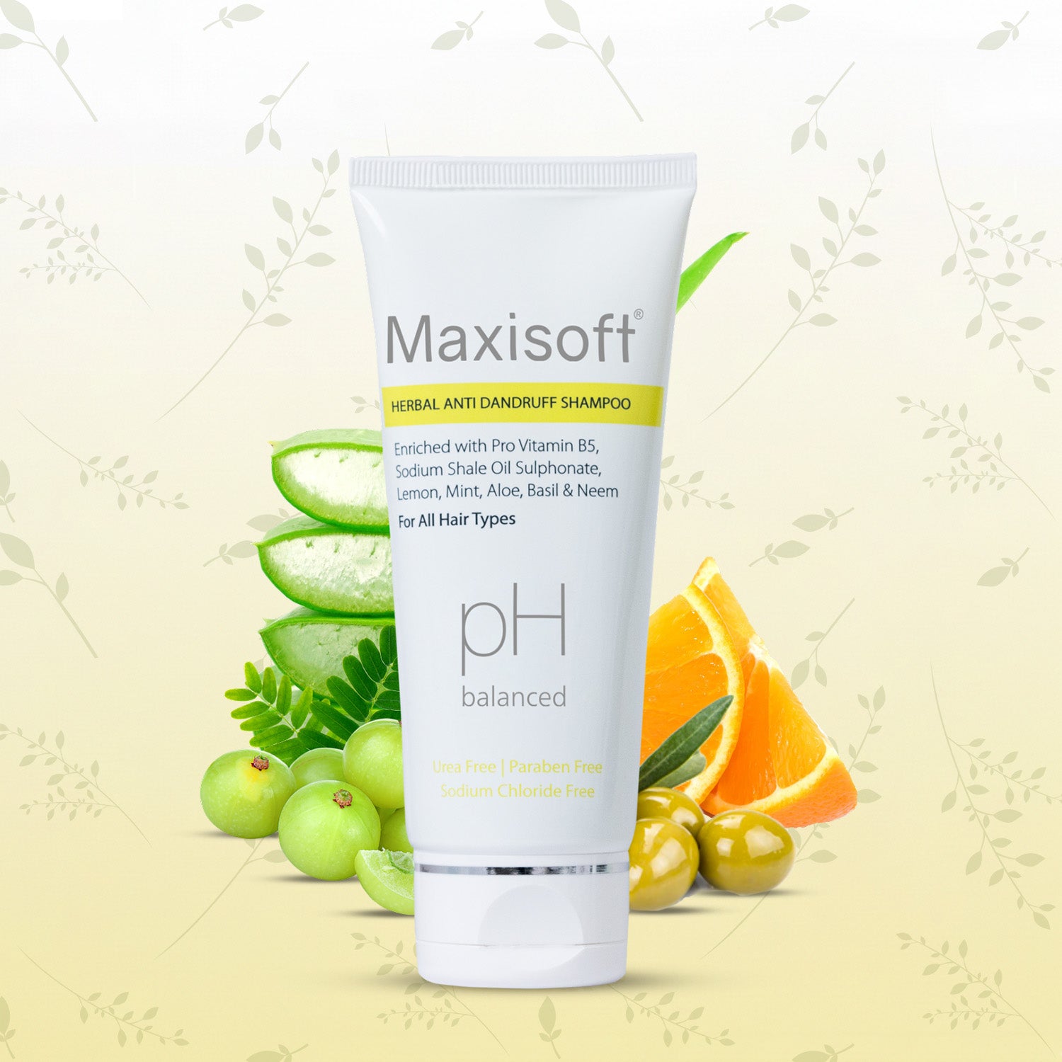 Maxisoft Herbal Anti Dandruff Shampoo (100 ml)