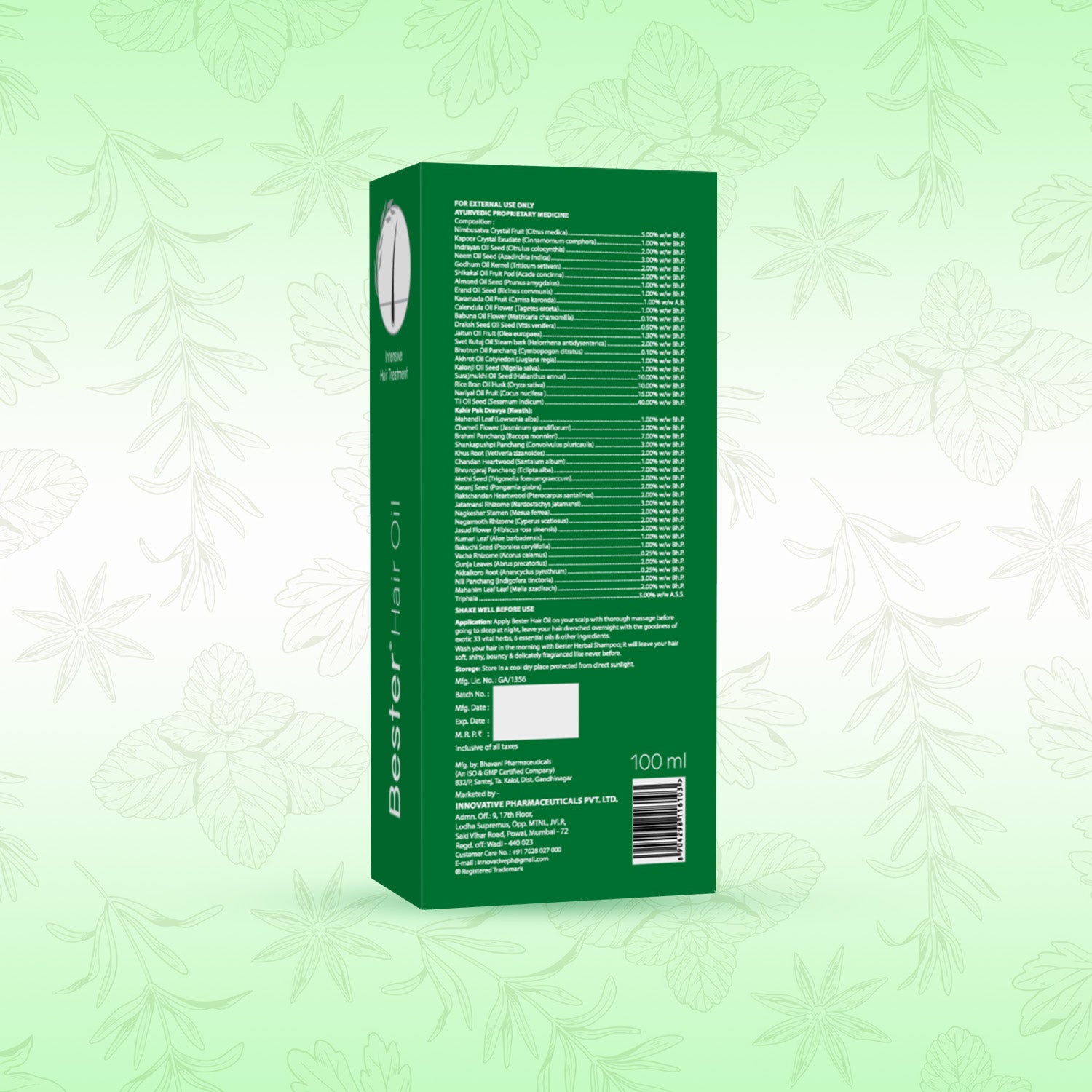 Bester Hair Oil (100 ml)