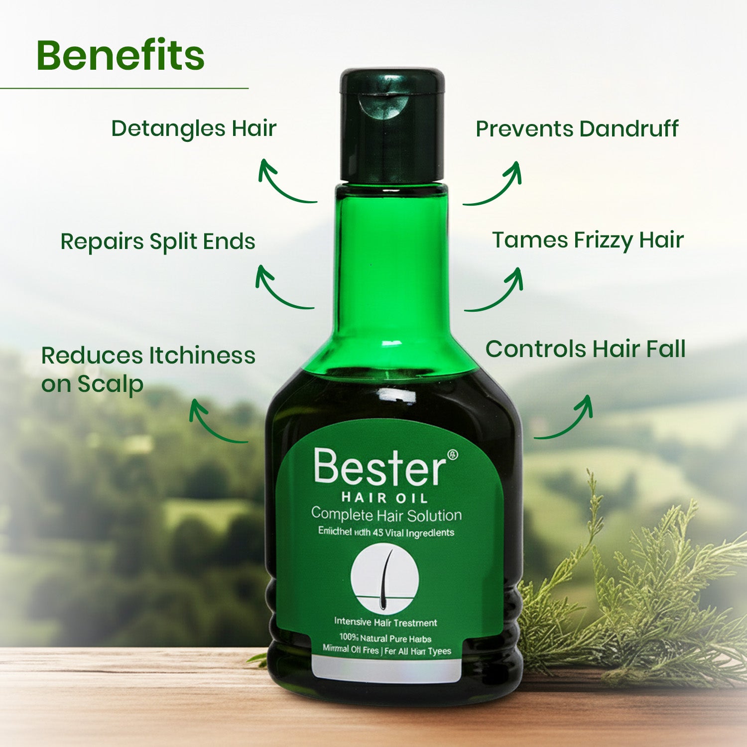 Bester Hair Oil (100 ml)