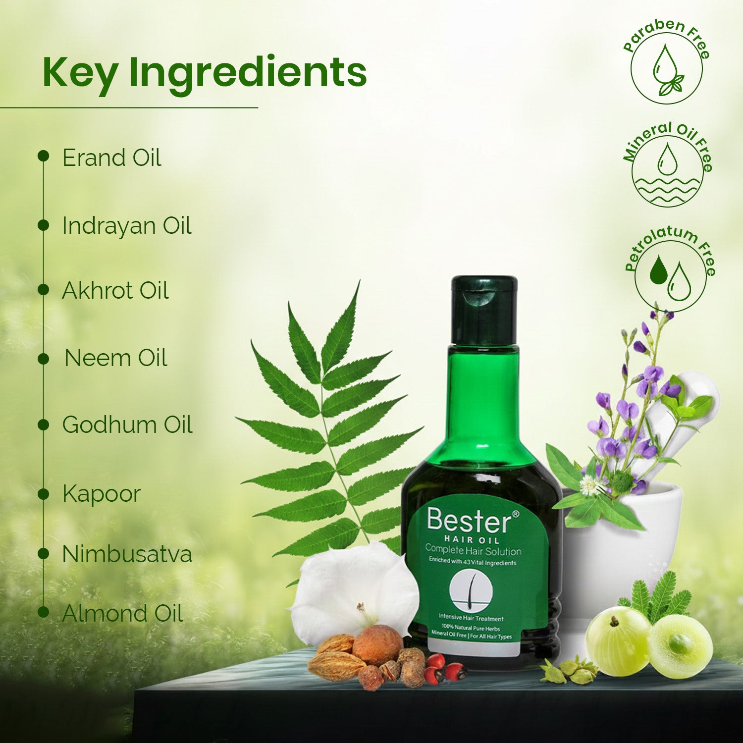 Bester Hair Oil (100 ml)