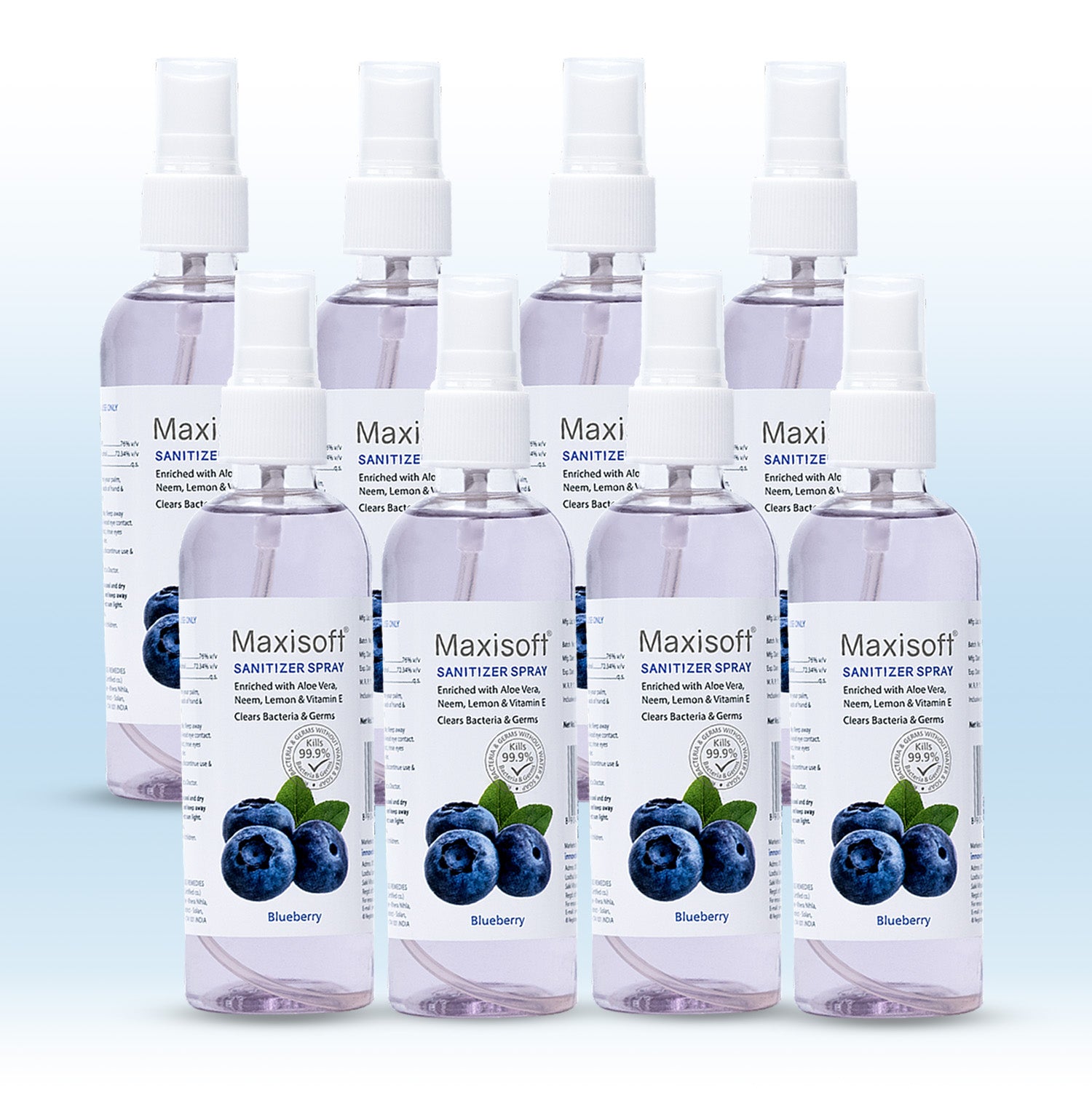 Maxisoft Hand Sanitizer Spray (Blueberry) 120 ml