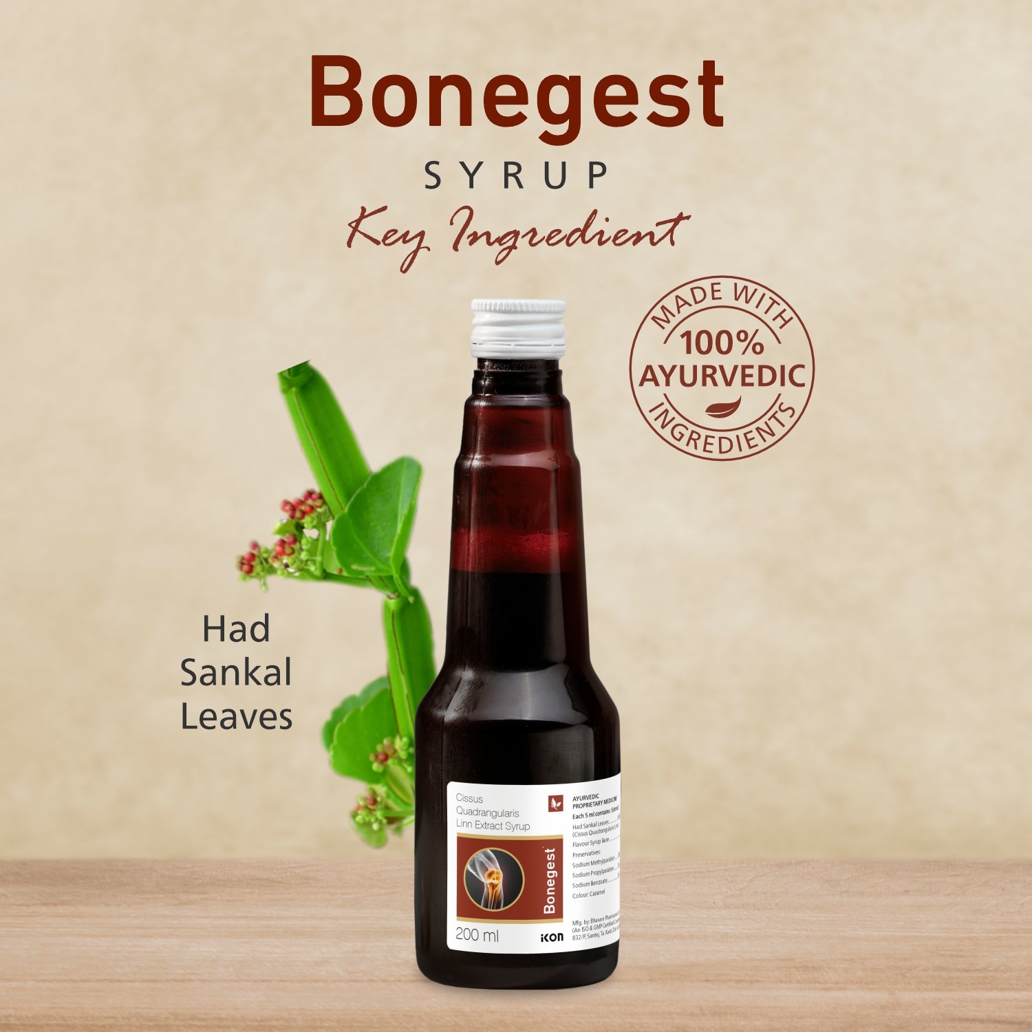 Bonegest Syrup (200 ml)