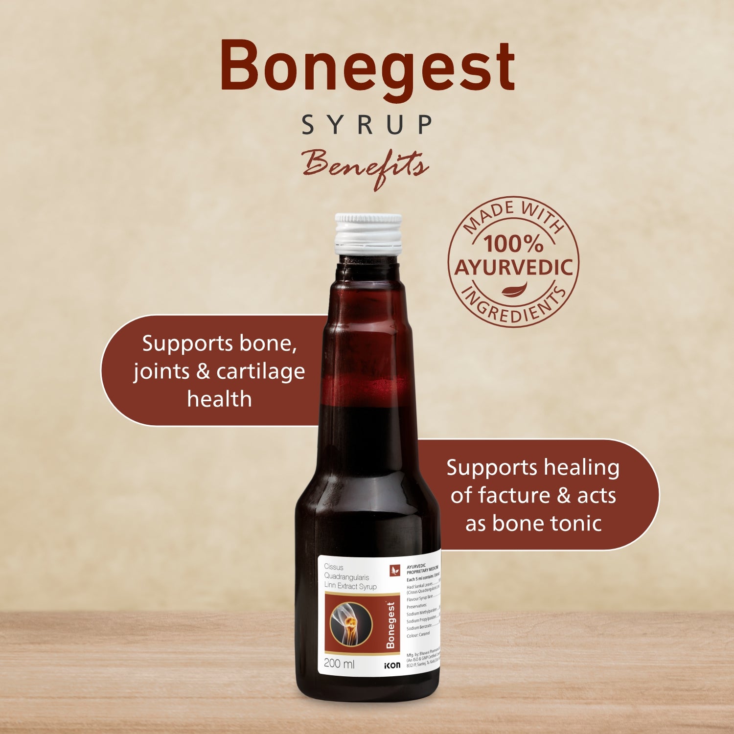 Bonegest Syrup (200 ml)