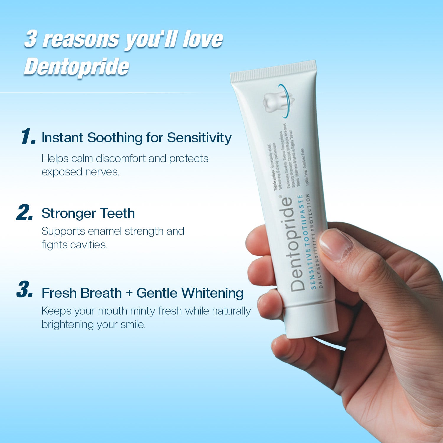Dentopride Sensitive Toothpaste (50 gm)