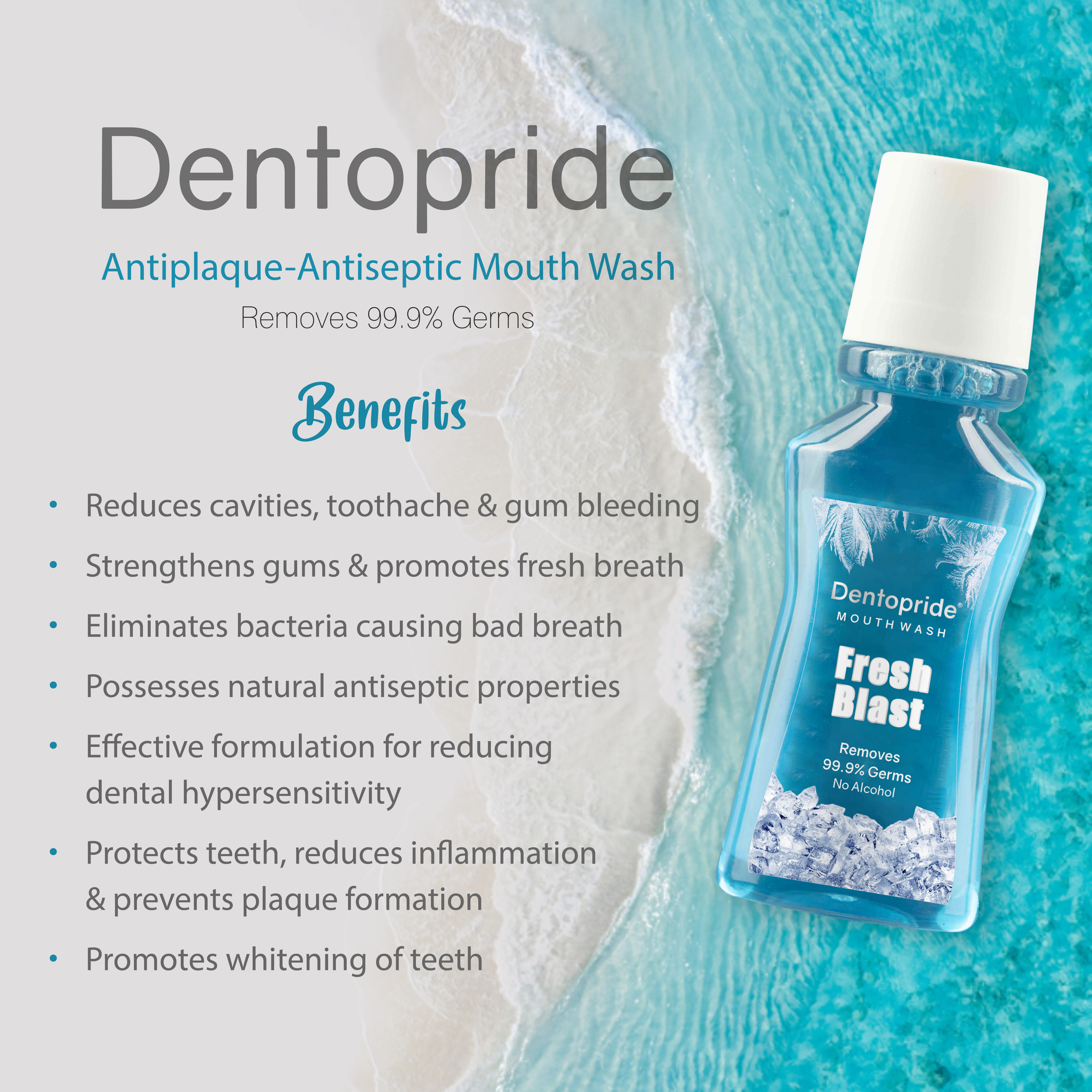 Dentopride Mouth Wash (150 ml)