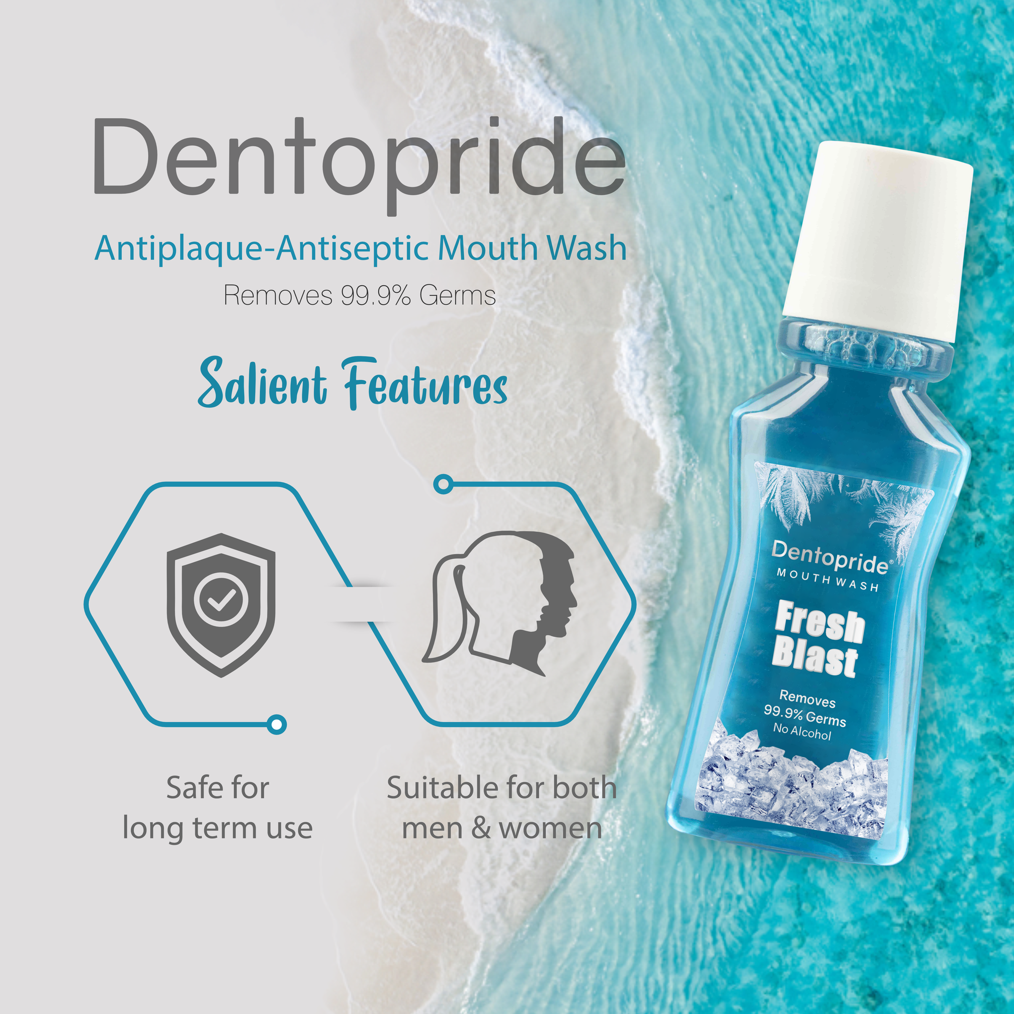 Dentopride Mouth Wash (150 ml)