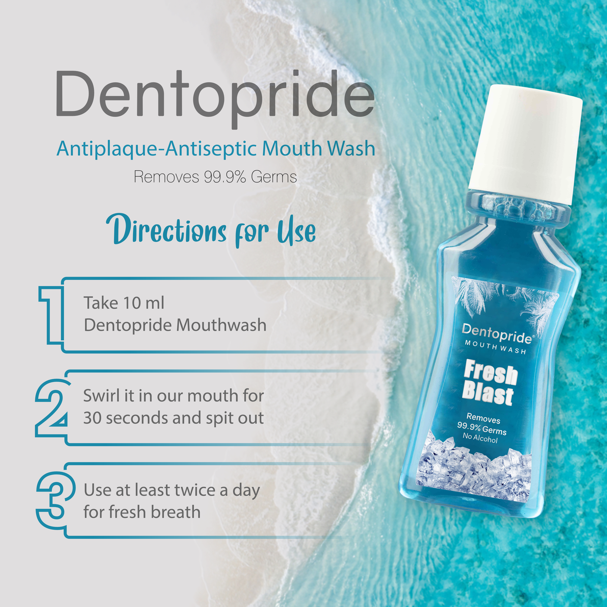 Dentopride Mouth Wash (150 ml)