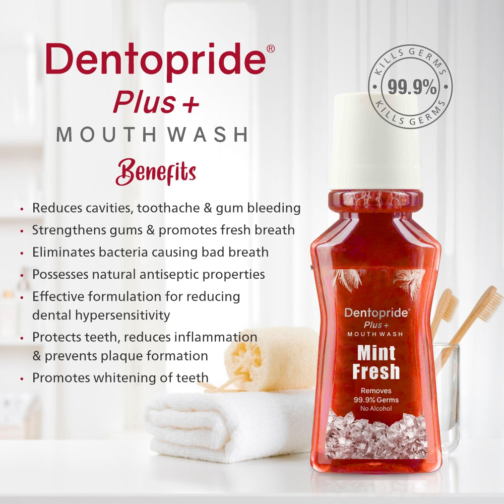 Dentopride Plus Mouth Wash (150 ml)