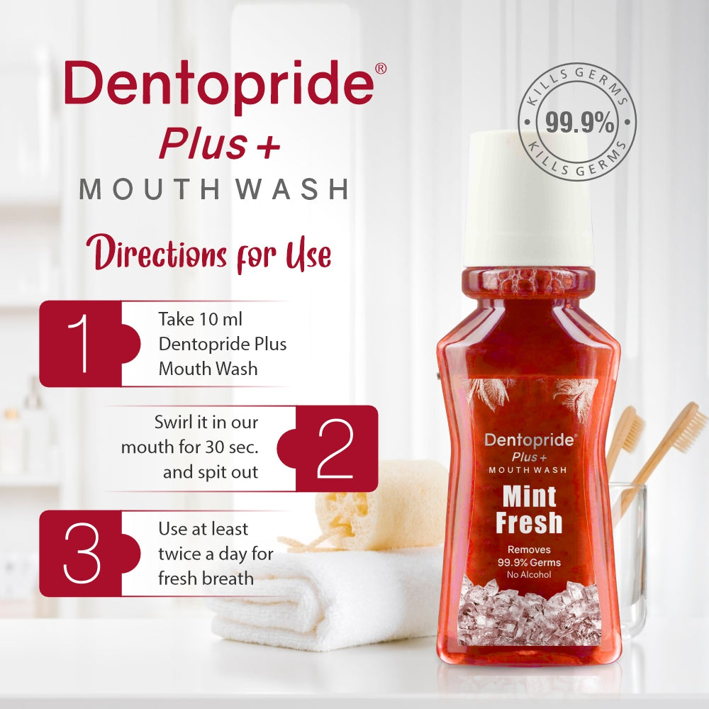 Dentopride Plus Mouth Wash (150 ml)