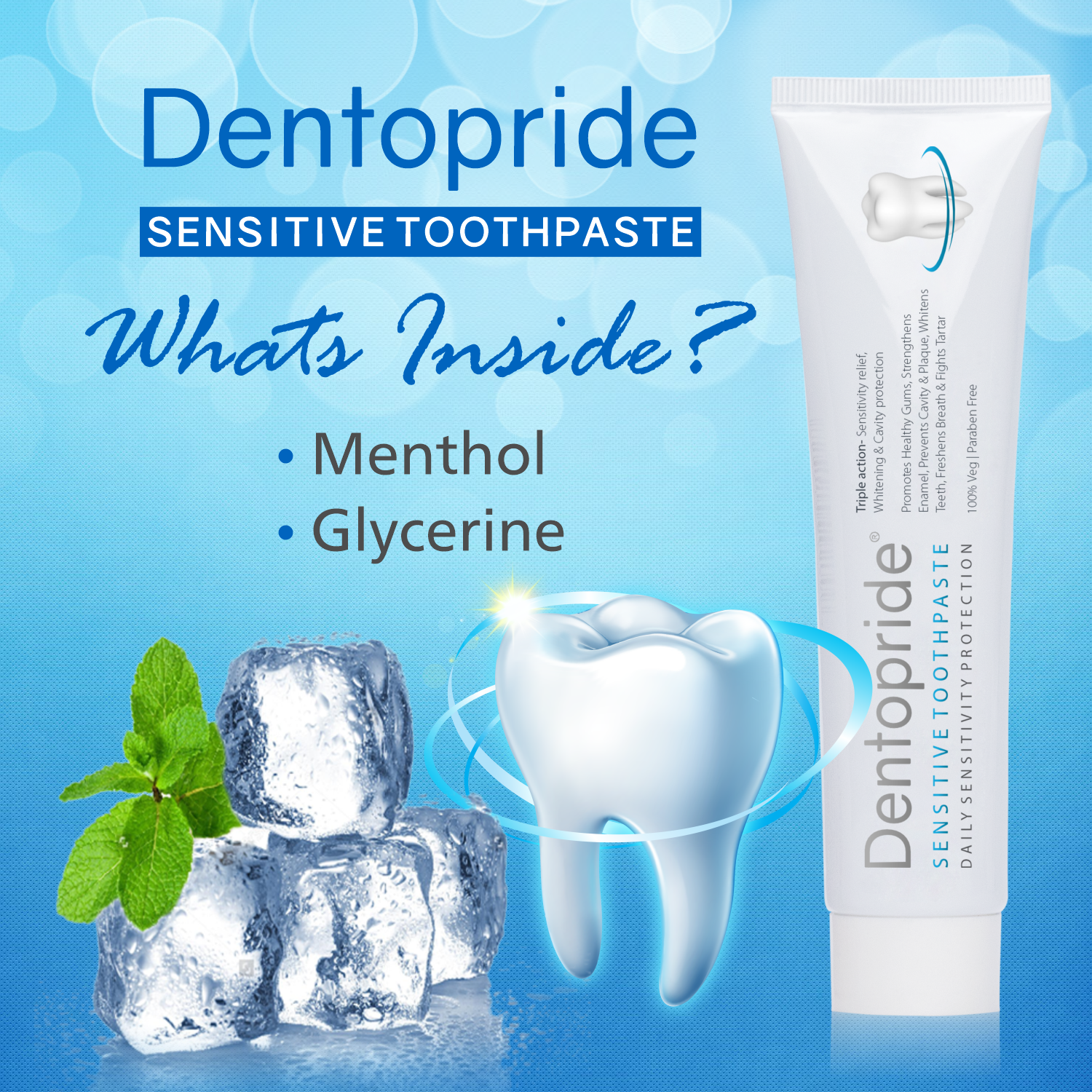 Dentopride Sensitive Toothpaste (100 gm)
