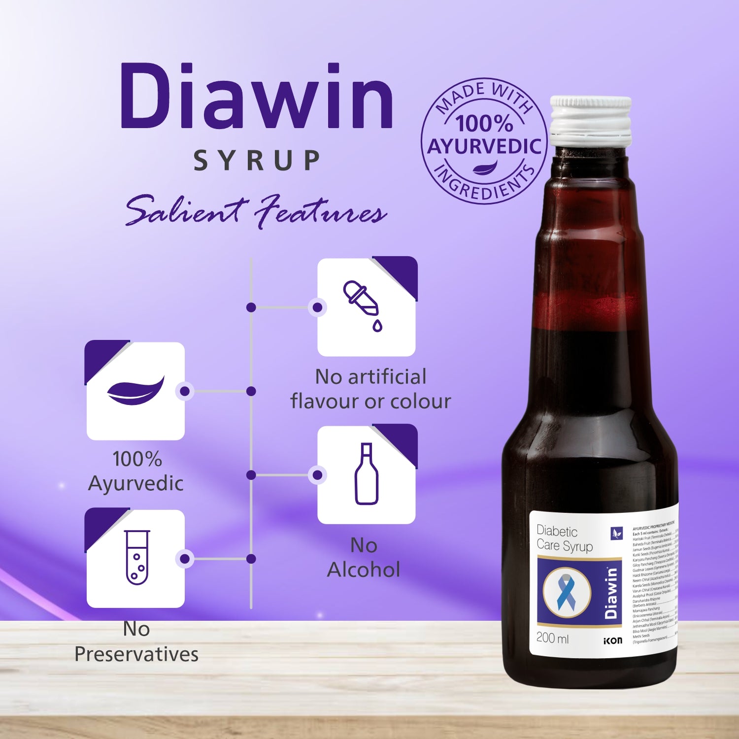 Diawin Syrup (200 ml)