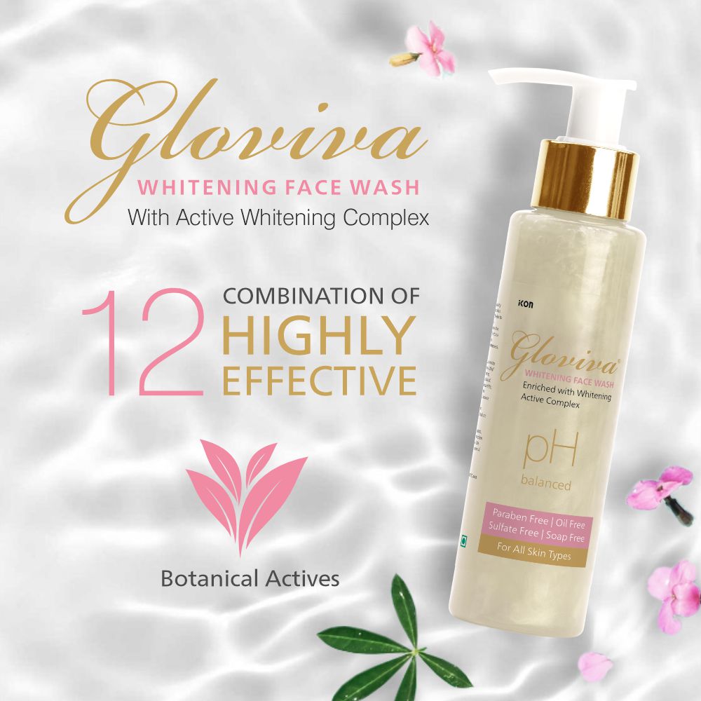 Gloviva Whitening Face Wash (100 ml)