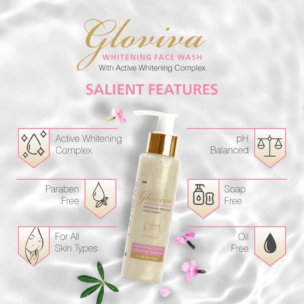 Gloviva Whitening Face Wash (100 ml)