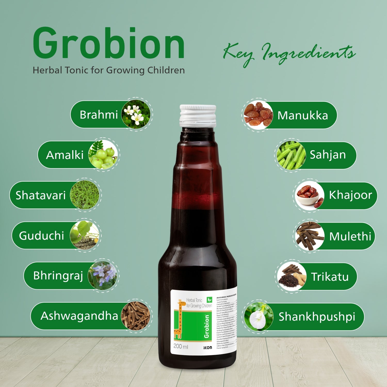 Grobion Syrup (200 ml)