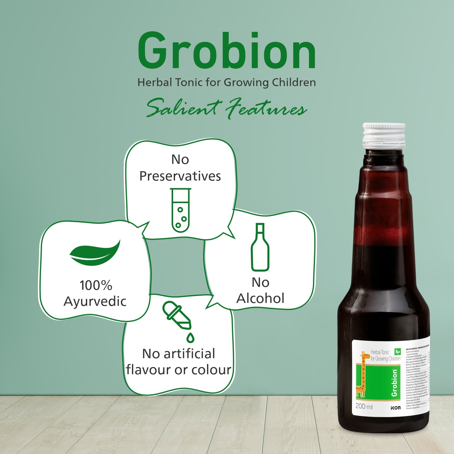 Grobion Syrup (200 ml)