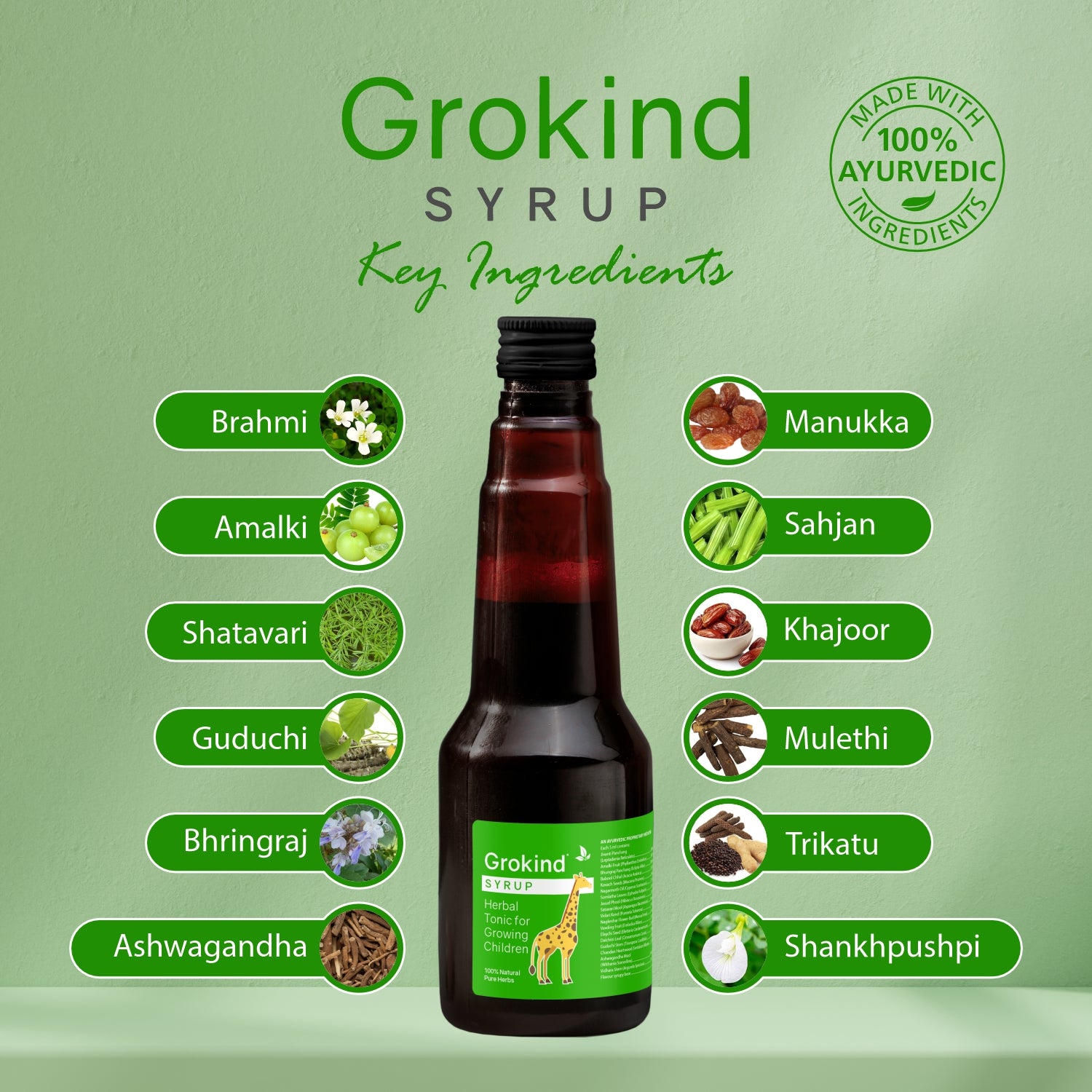 Grokind Syrup (200 ml)