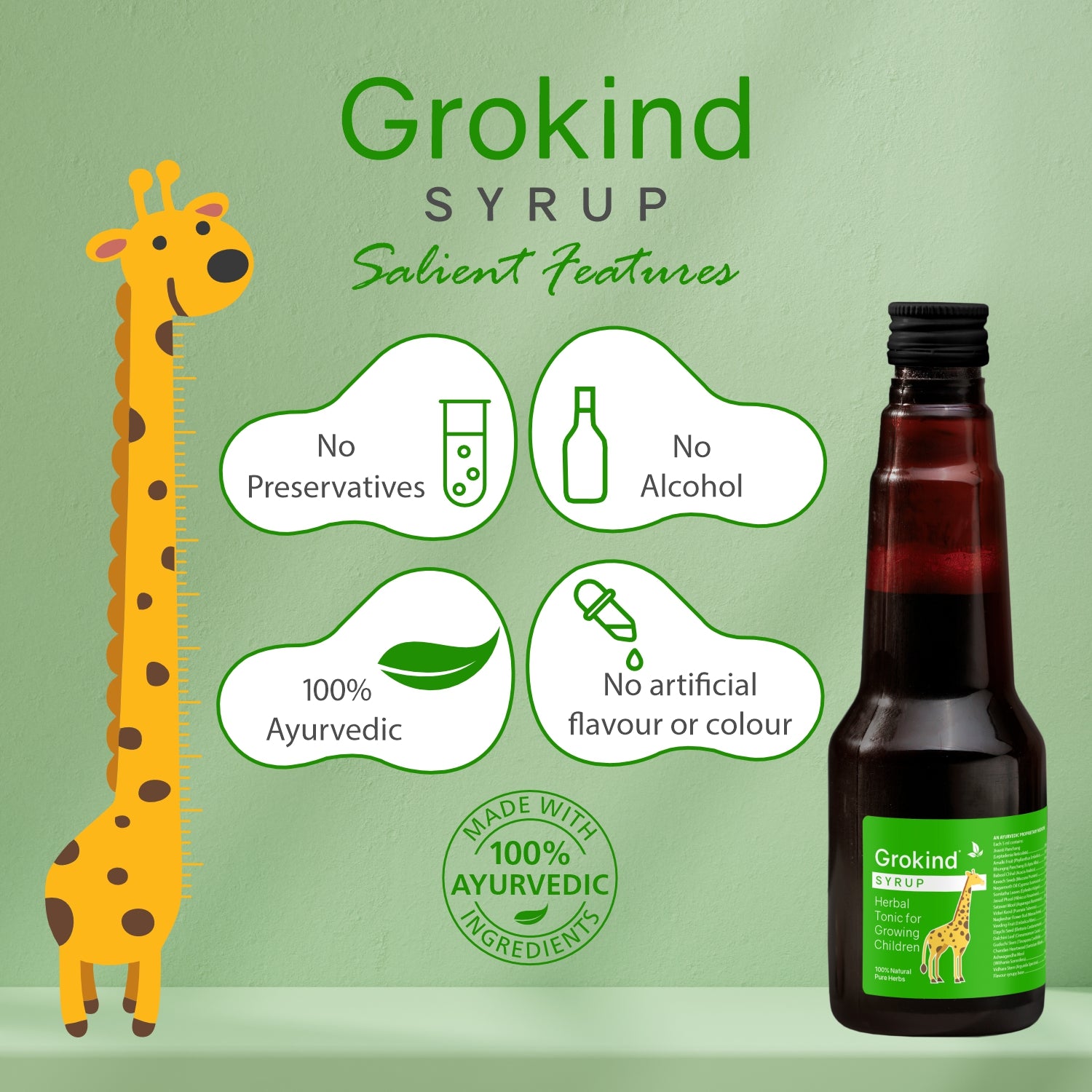 Grokind Syrup (200 ml)