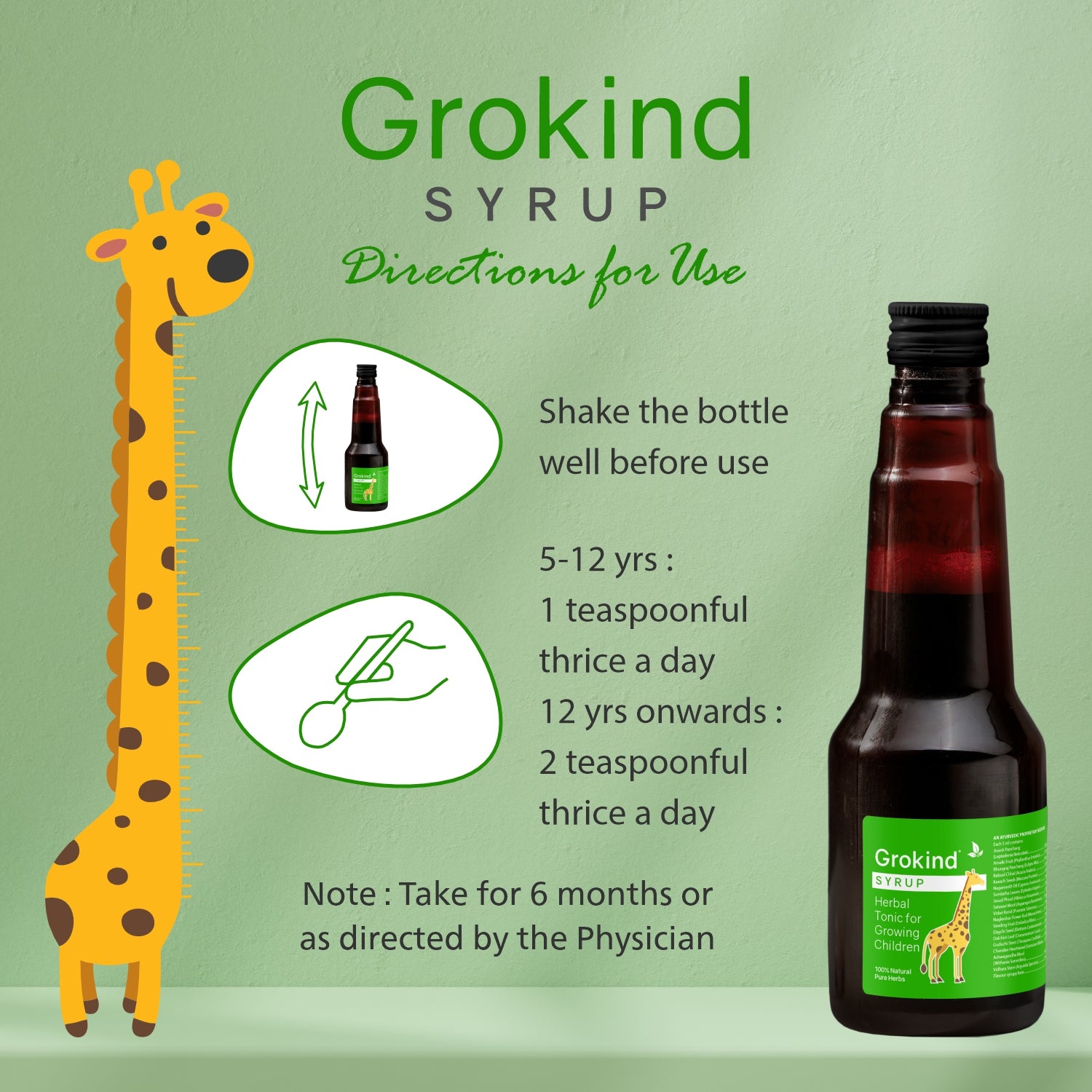 Grokind Syrup (200 ml)