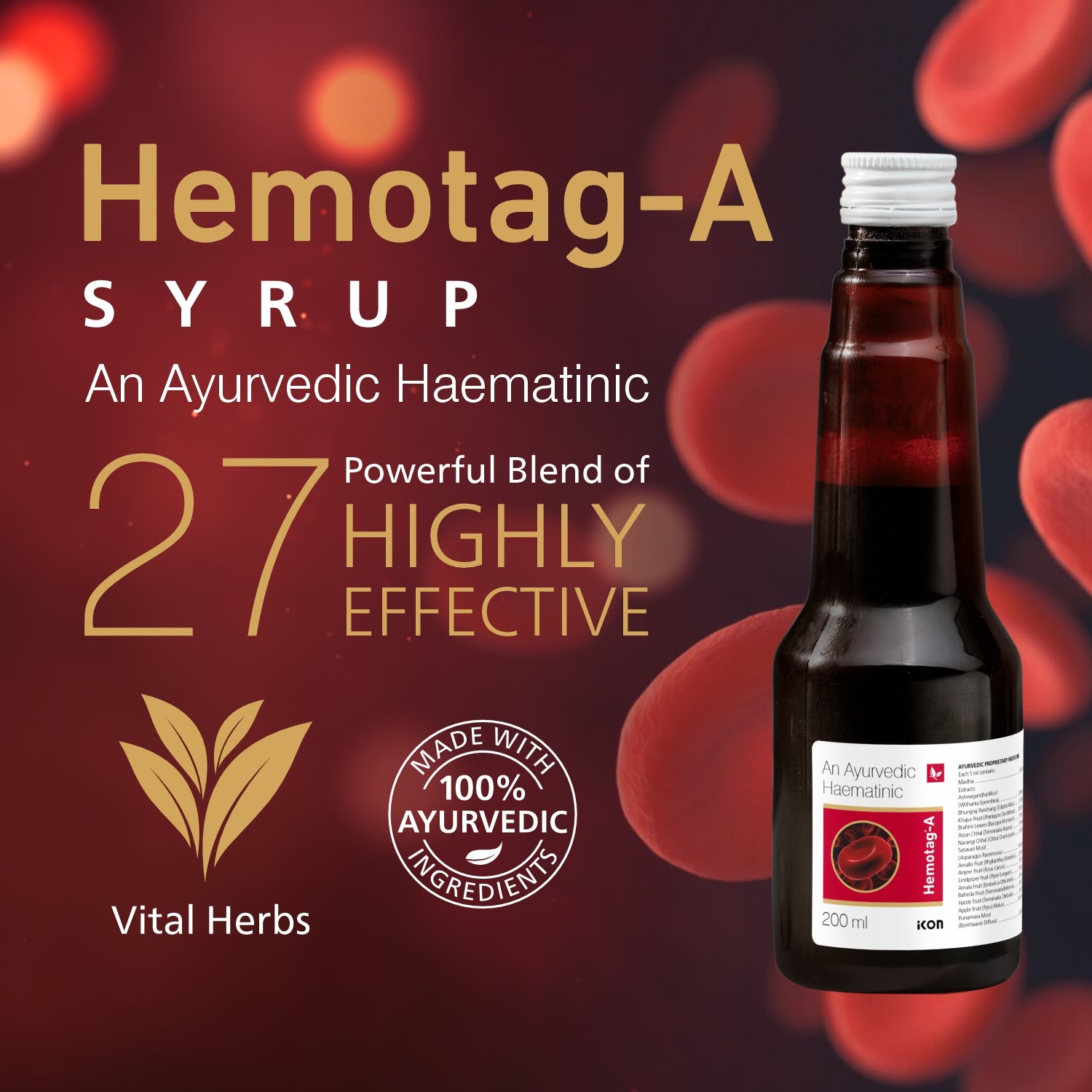 Hemotag-A Syrup (200 ml)