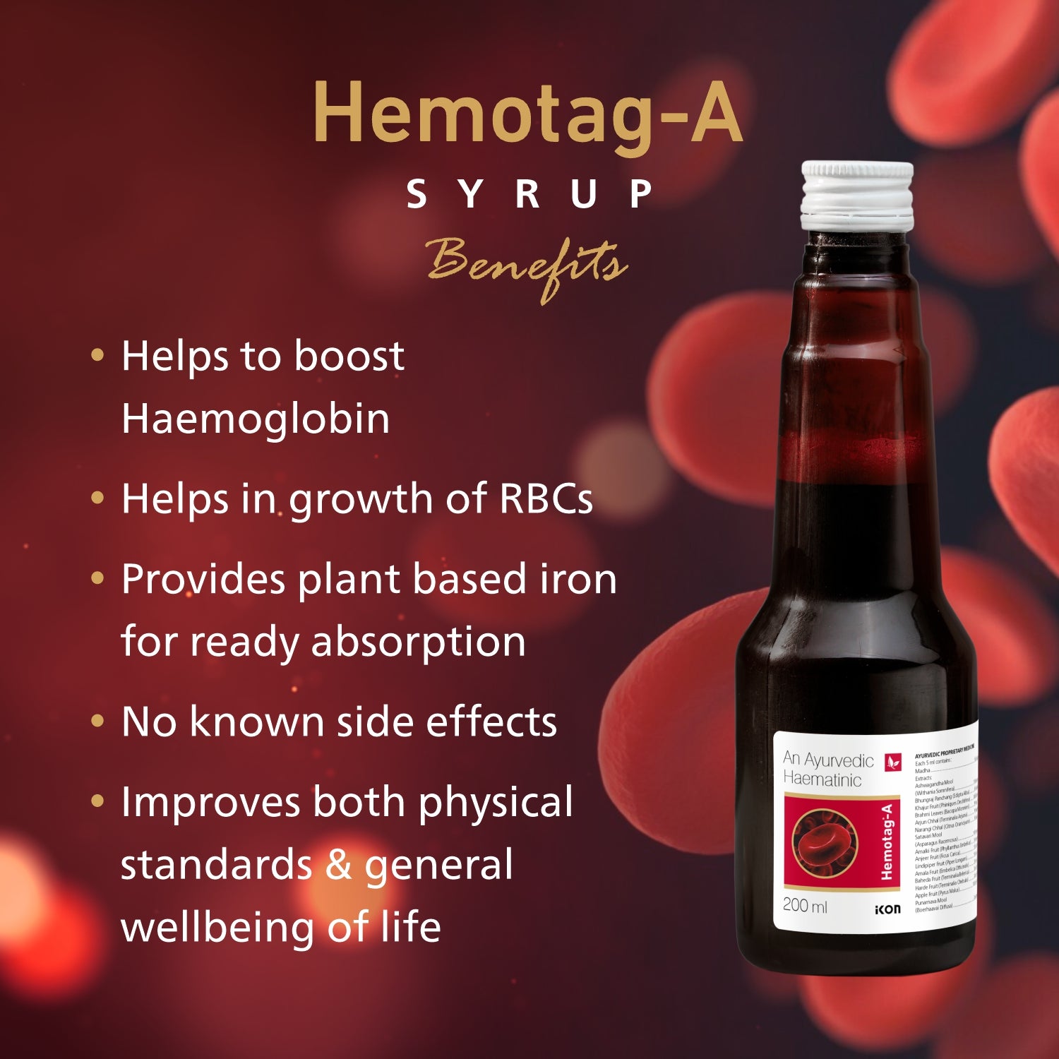 Hemotag-A Syrup (200 ml)