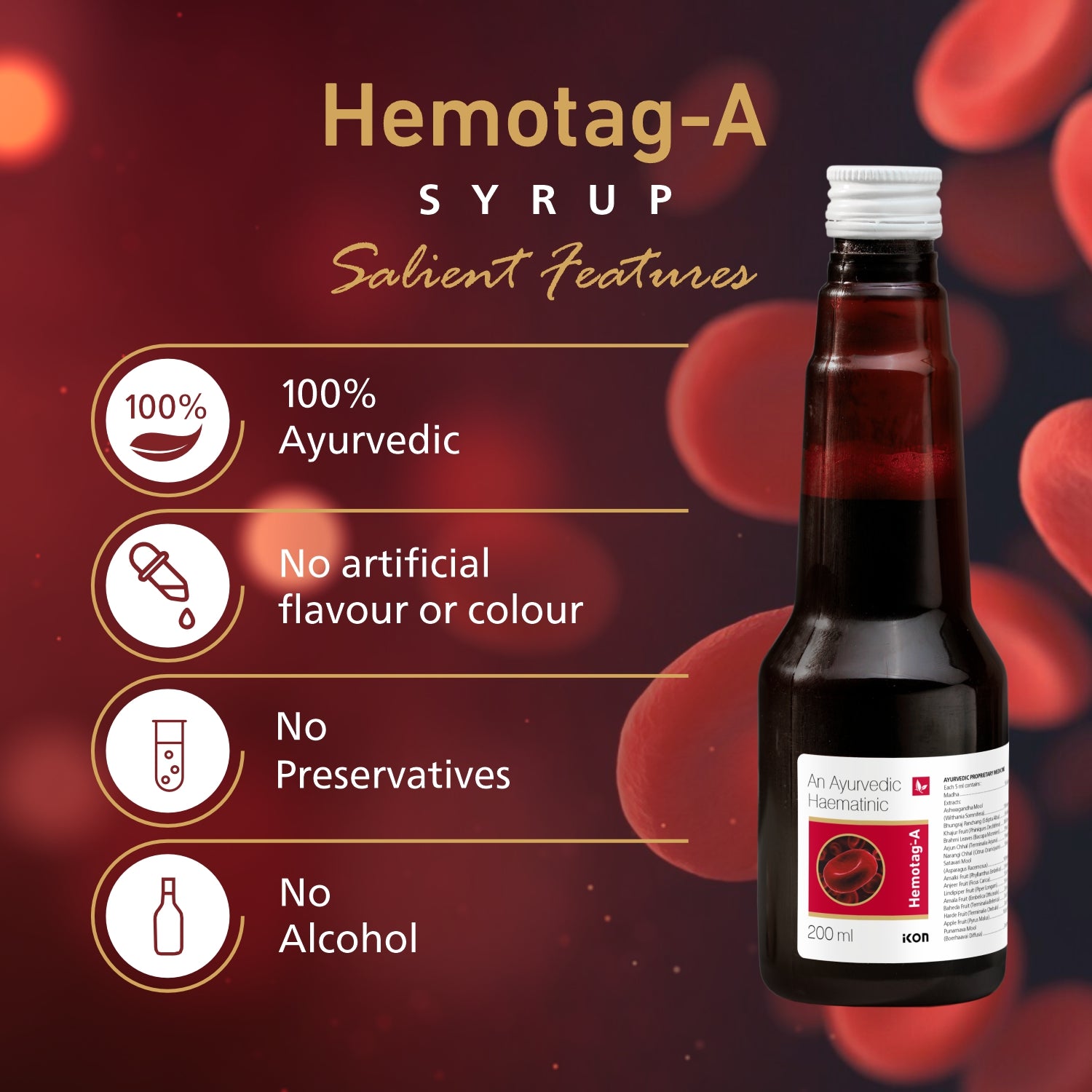 Hemotag-A Syrup (200 ml)