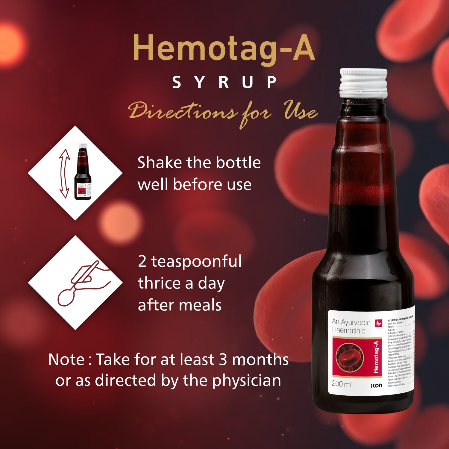 Hemotag-A Syrup (200 ml)