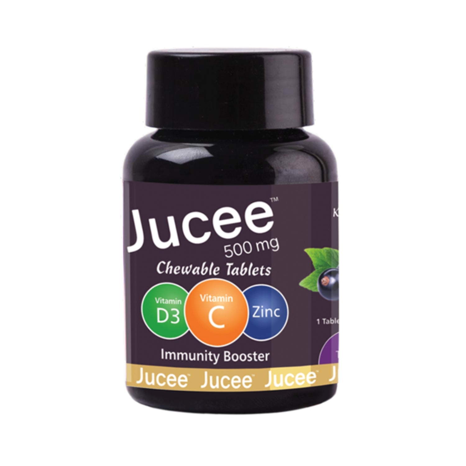 Jucee Chewable Tablets (Black Currant) 60 Tabs