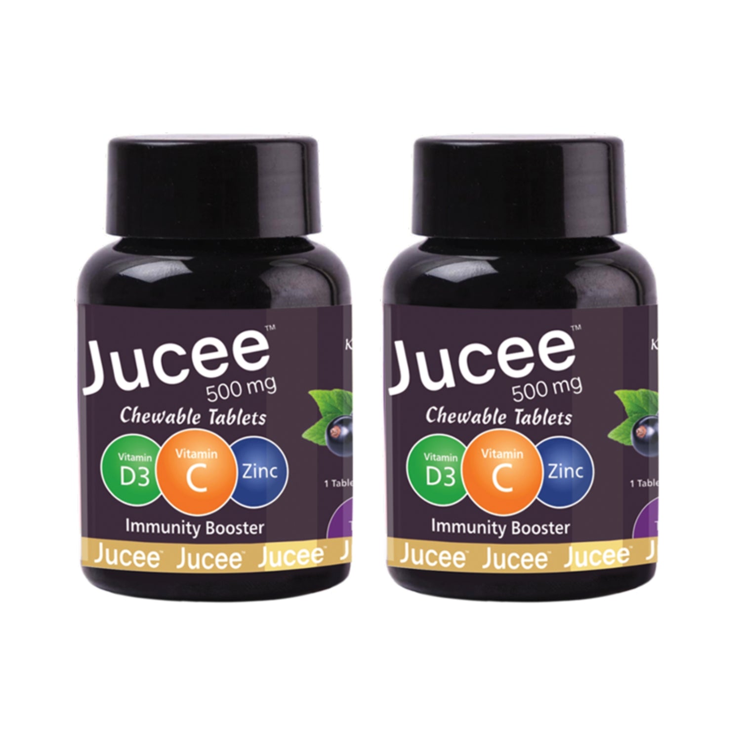 Jucee Chewable Tablets (Black Currant) 60 Tabs