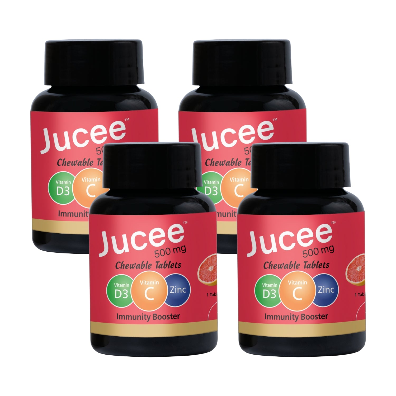 Jucee Chewable Tablets (Grapefruit) 60 Tabs