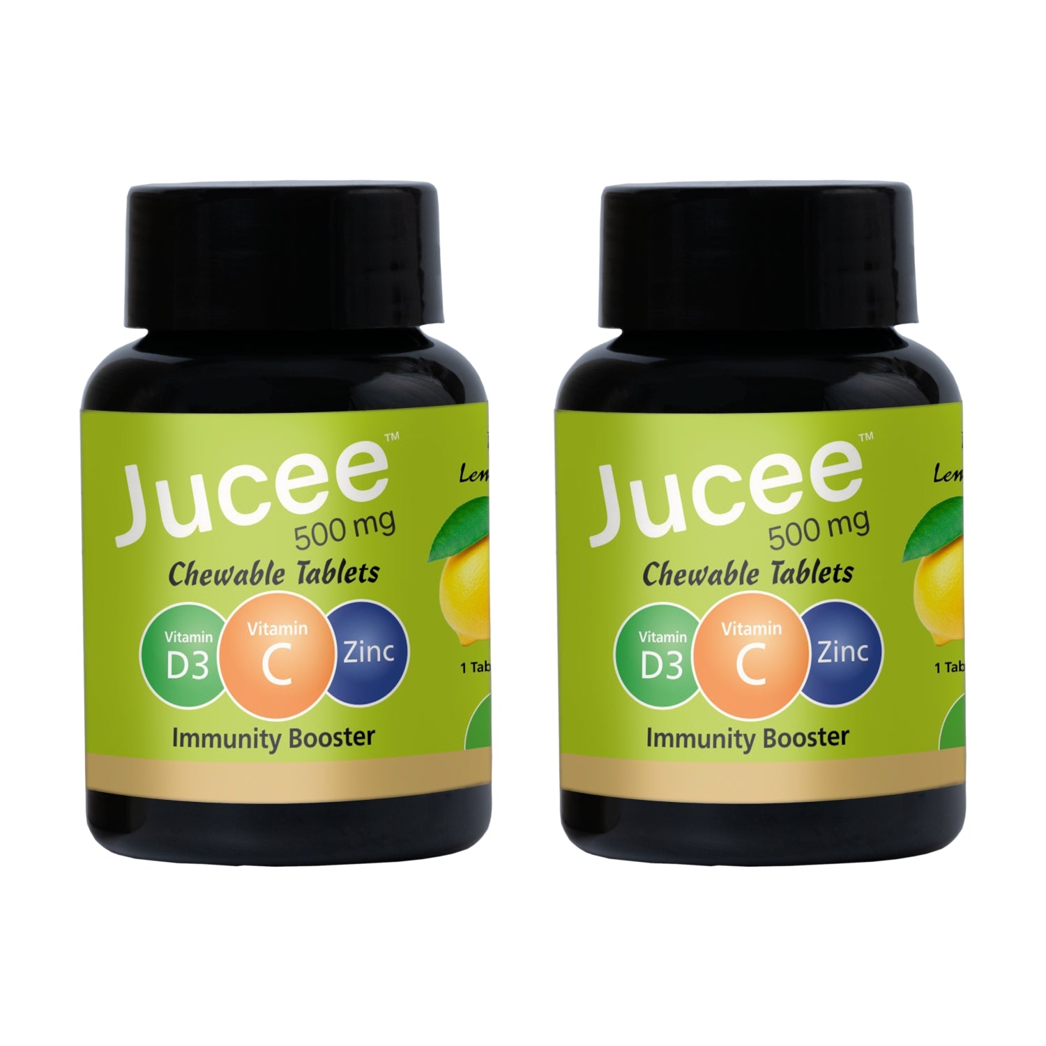 Jucee Chewable Tablets (Lemon) 60 Tabs