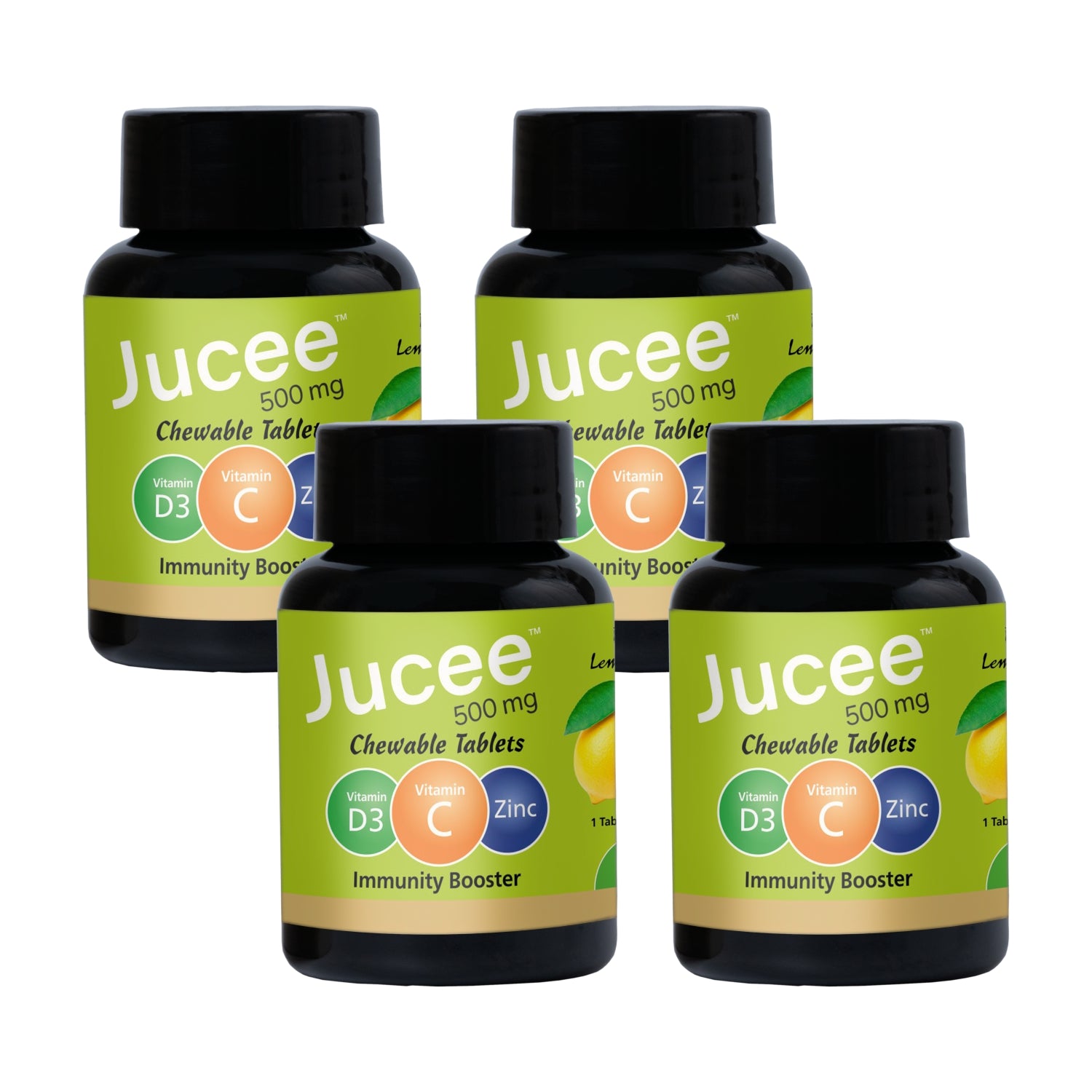 Jucee Chewable Tablets (Lemon) 60 Tabs